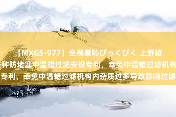 【MXGS-977】全裸羞恥ぴっくぴく 上野綾（雪菜） 福浩精铸得回一种防堵塞中温蜡过滤安设专利，幸免中温蜡过滤机构内杂质过多导致影响过滤