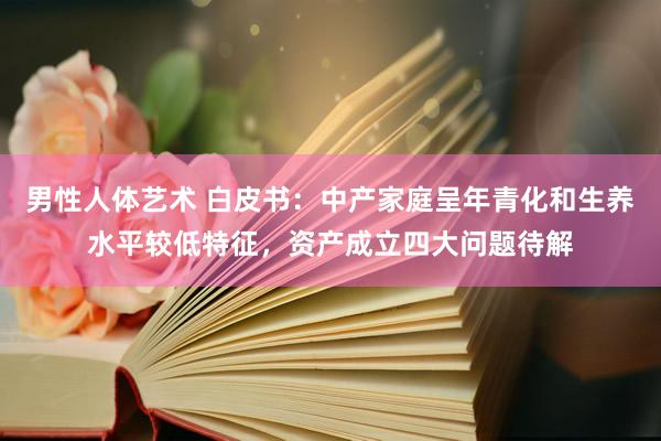 男性人体艺术 白皮书：中产家庭呈年青化和生养水平较低特征，资产成立四大问题待解