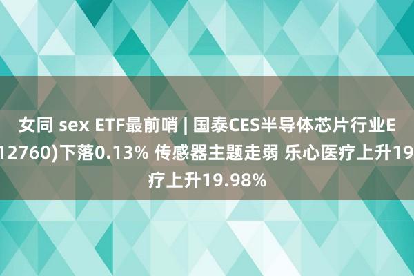 女同 sex ETF最前哨 | 国泰CES半导体芯片行业ETF(512760)下落0.13% 传感器主题走弱 乐心医疗上升19.98%