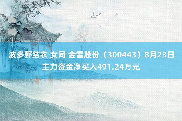 波多野结衣 女同 金雷股份（300443）8月23日主力资金净买入491.24万元