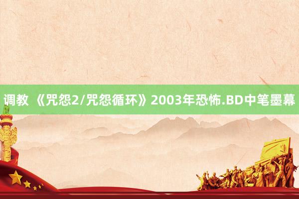 调教 《咒怨2/咒怨循环》2003年恐怖.BD中笔墨幕